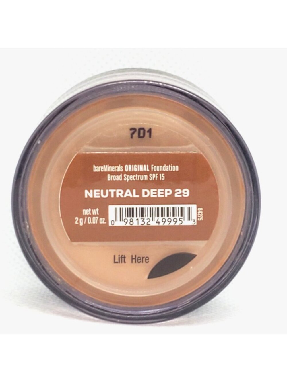 Bareminerals Original Foundation Broad Spectrum SPF 15 Neutral Deep 29 2g - Picture 3 of 3